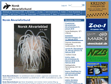 Tablet Screenshot of akvarieklubb.org